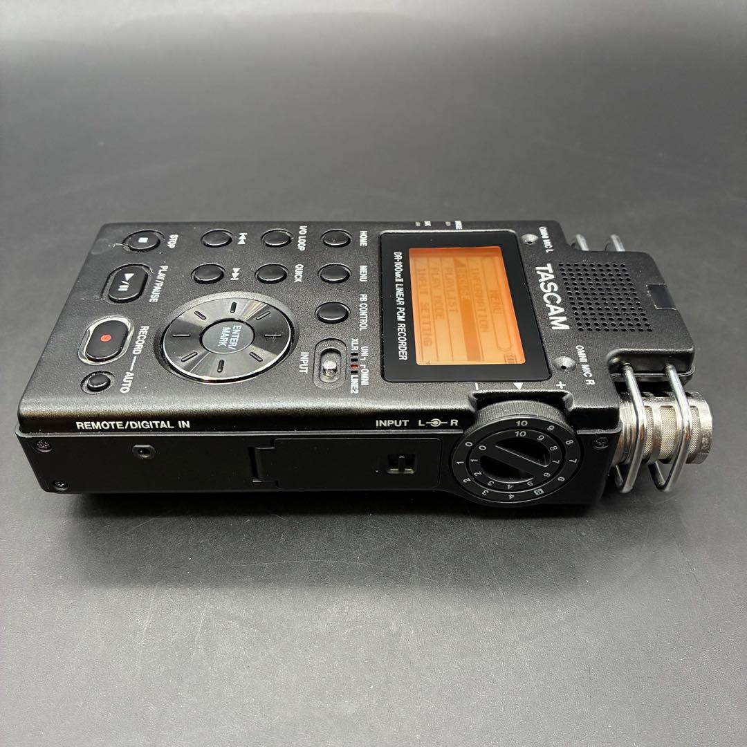 DR-100MKII TASCAMハンディレコーダー 4GB SDカード付属