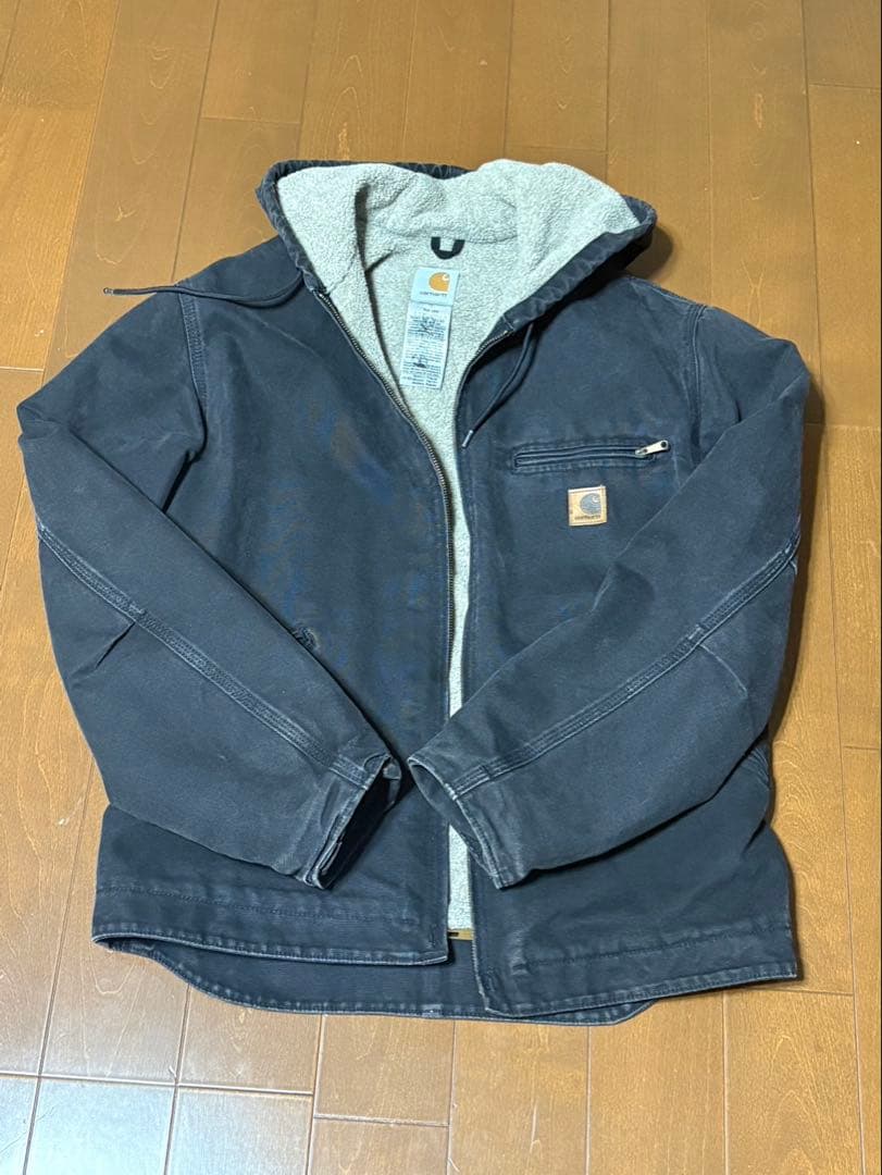 カーハート Carhartt シエラジャケットダックフルジップパーカー メンズM