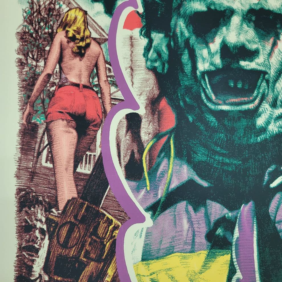 正規品 悪魔のいけにえ シルクスクリーン ロッキンジェリービーン