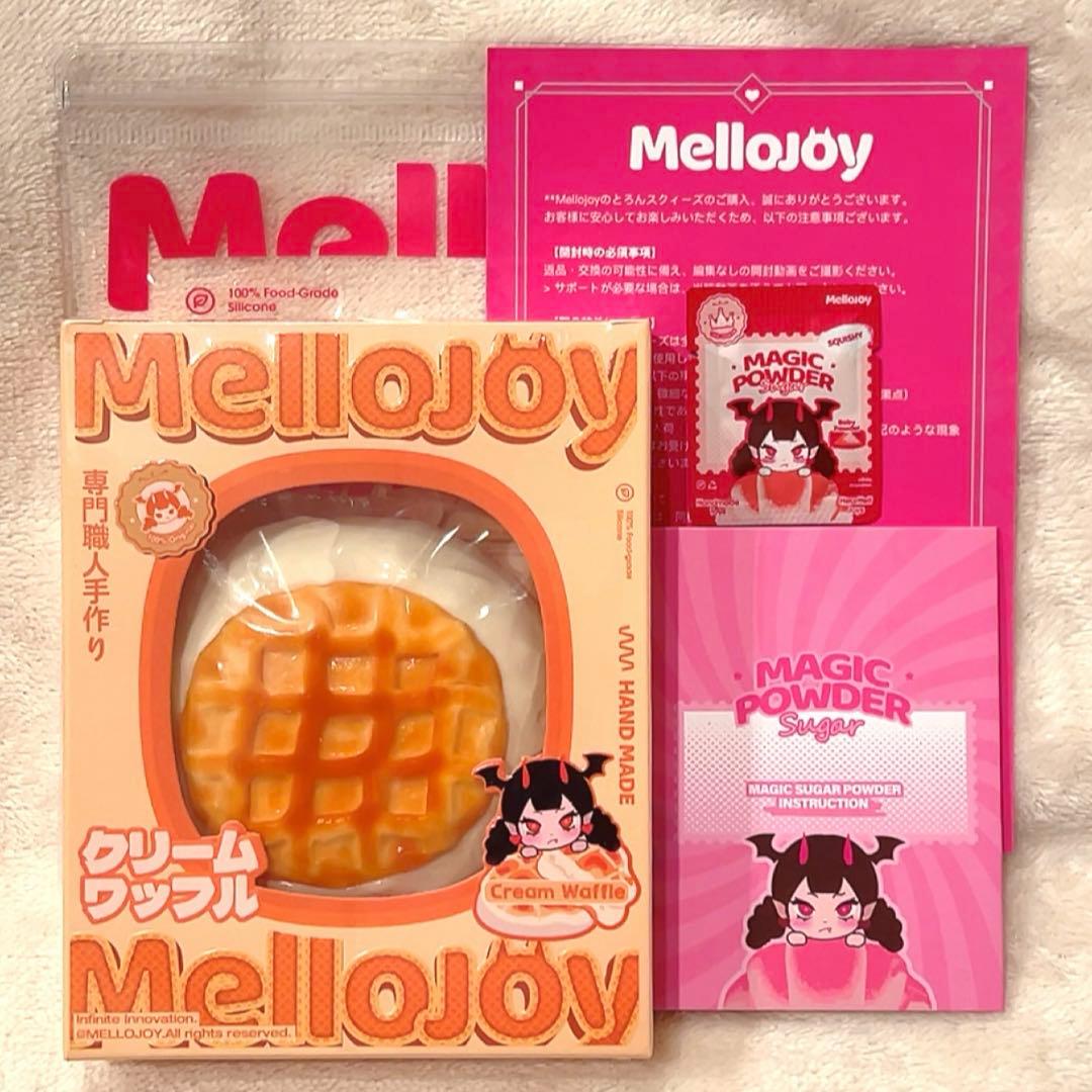 新品、シュリンク付】mellojoy クリームワッフル まる メロジョイ
