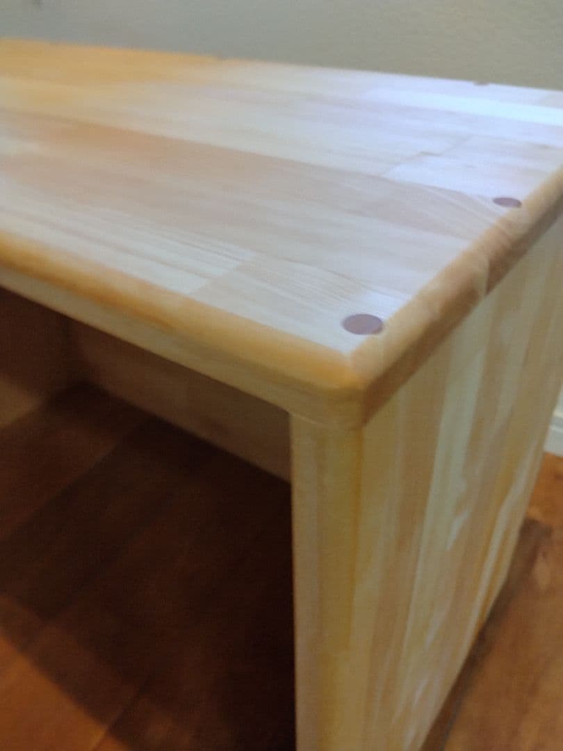 木製 ハンドメイド オーダー コの字 キヌカ 踏み台 ベンチ 水槽台 玄関台