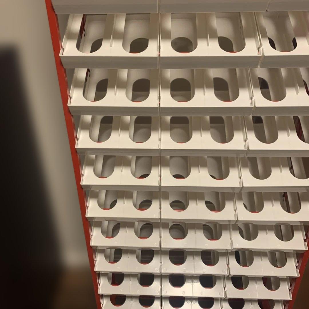 トミカ 単品什器 スチールタイプ72（分割トレイ型）