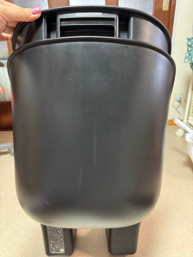 [引き取り可］美品　ブリヂストン　フロント　チャイルドシート 迷彩柄　ハイディー