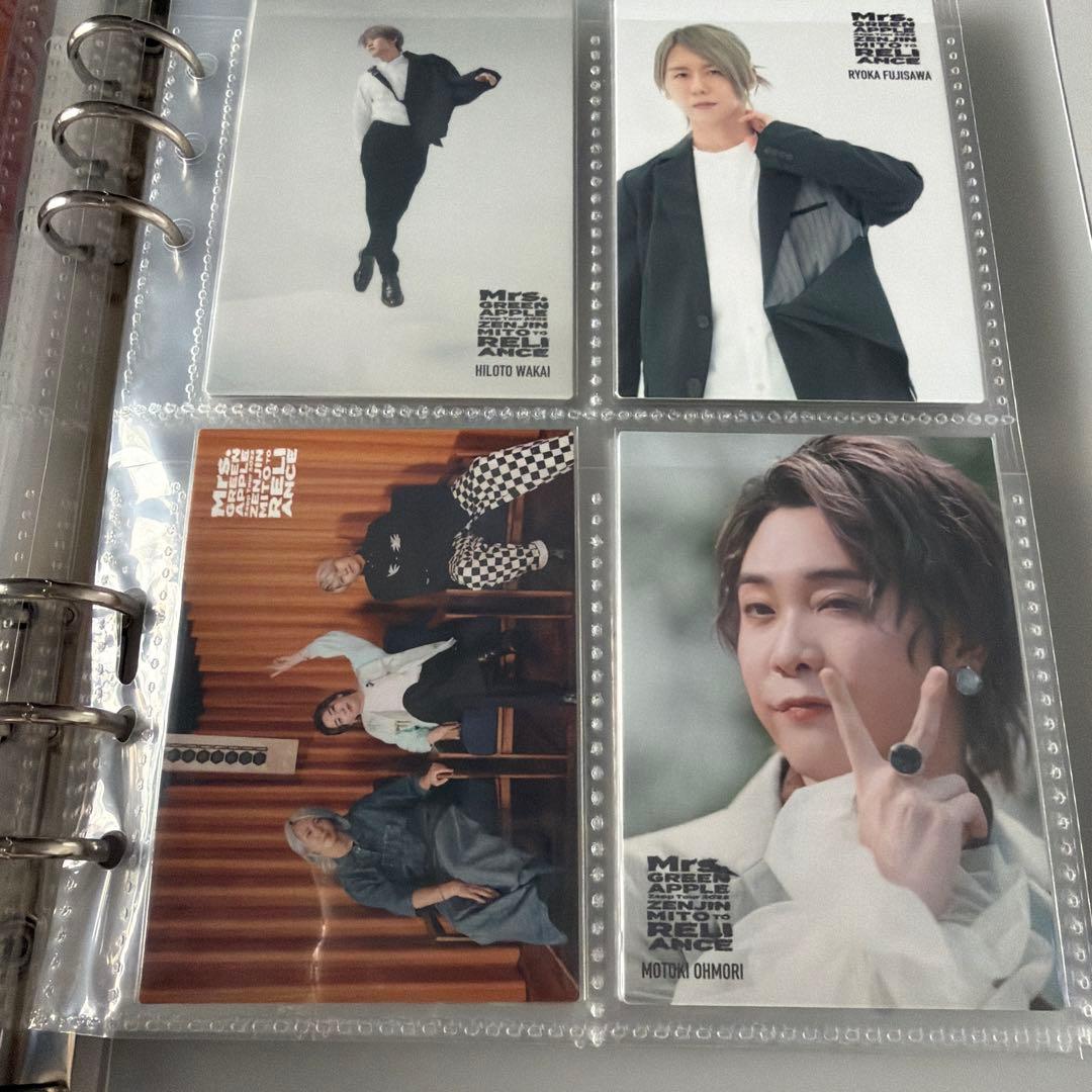 Mrs. GREEN APPLE フォトカード ゼンジン リライアンス - メルカリ