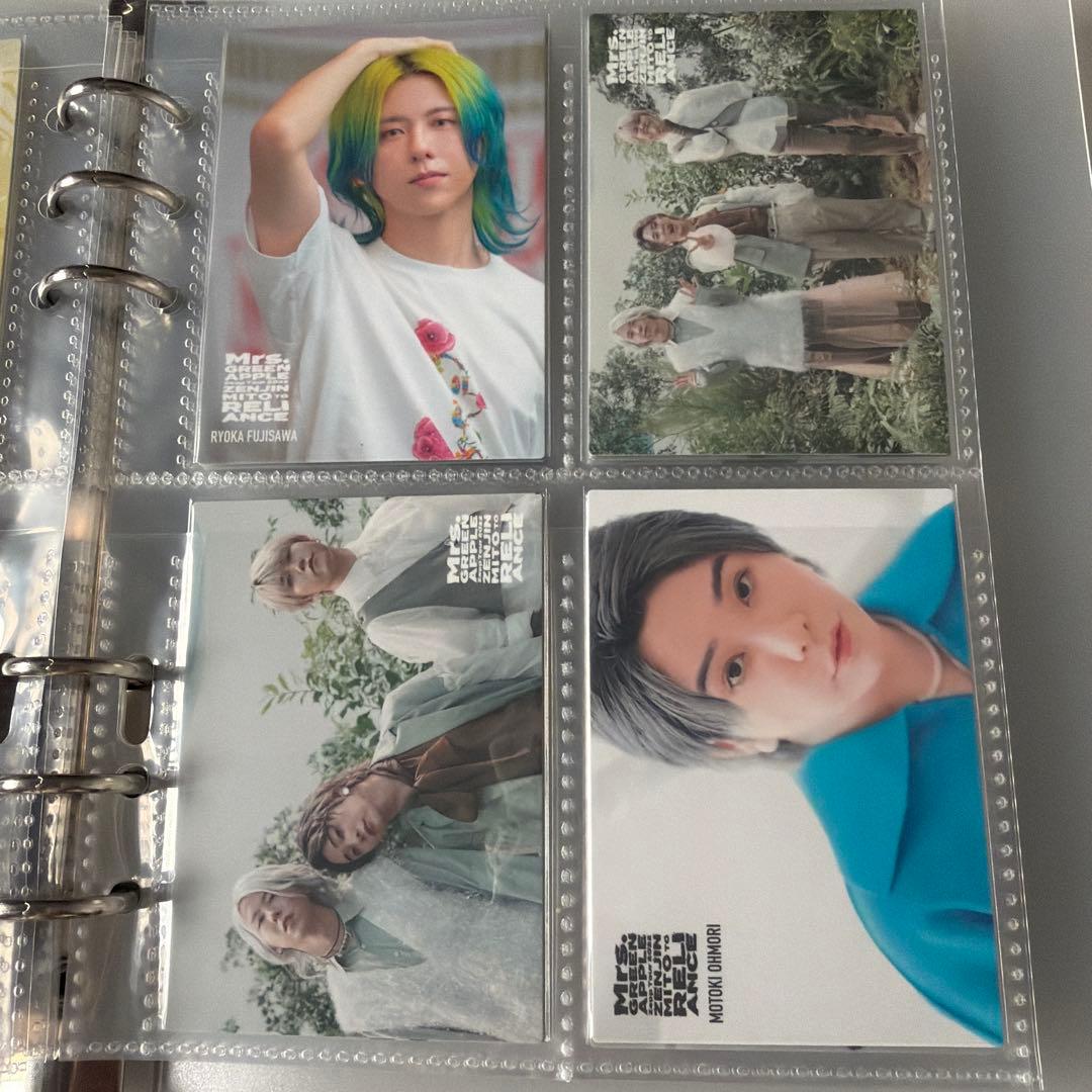 Mrs. GREEN APPLE フォトカード ゼンジン リライアンス - メルカリ