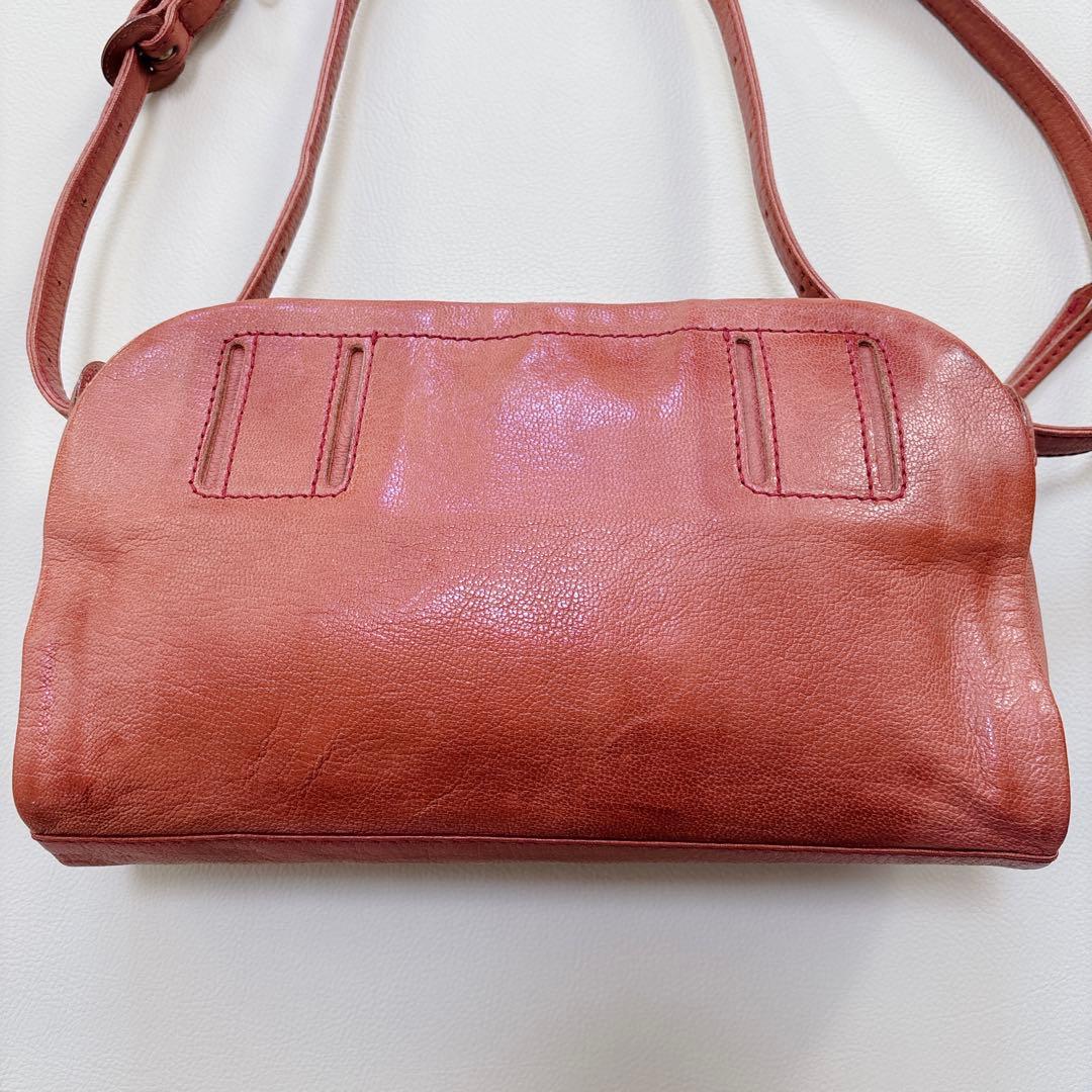 genten ゲンテン ゴートベーシック 2way スクエア ショルダーバッグ