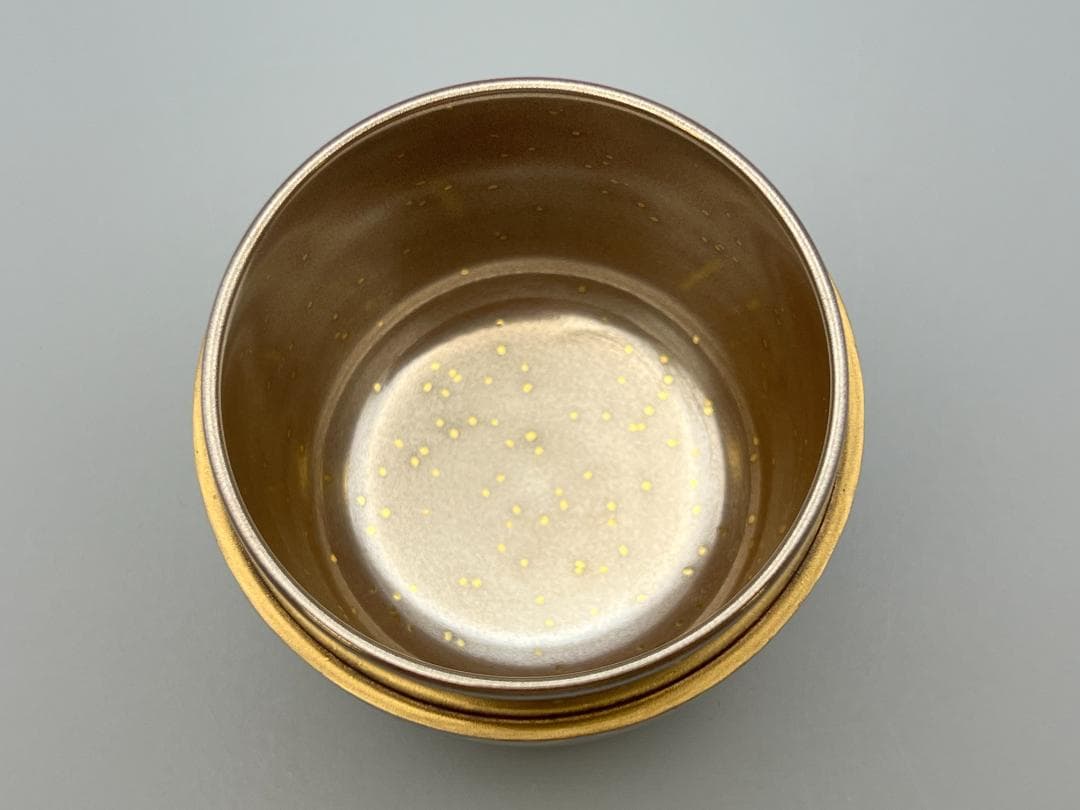 大棗 月に萩 内銀地平目 英文作 共布 共箱付き 作家物 茶道具 未使用