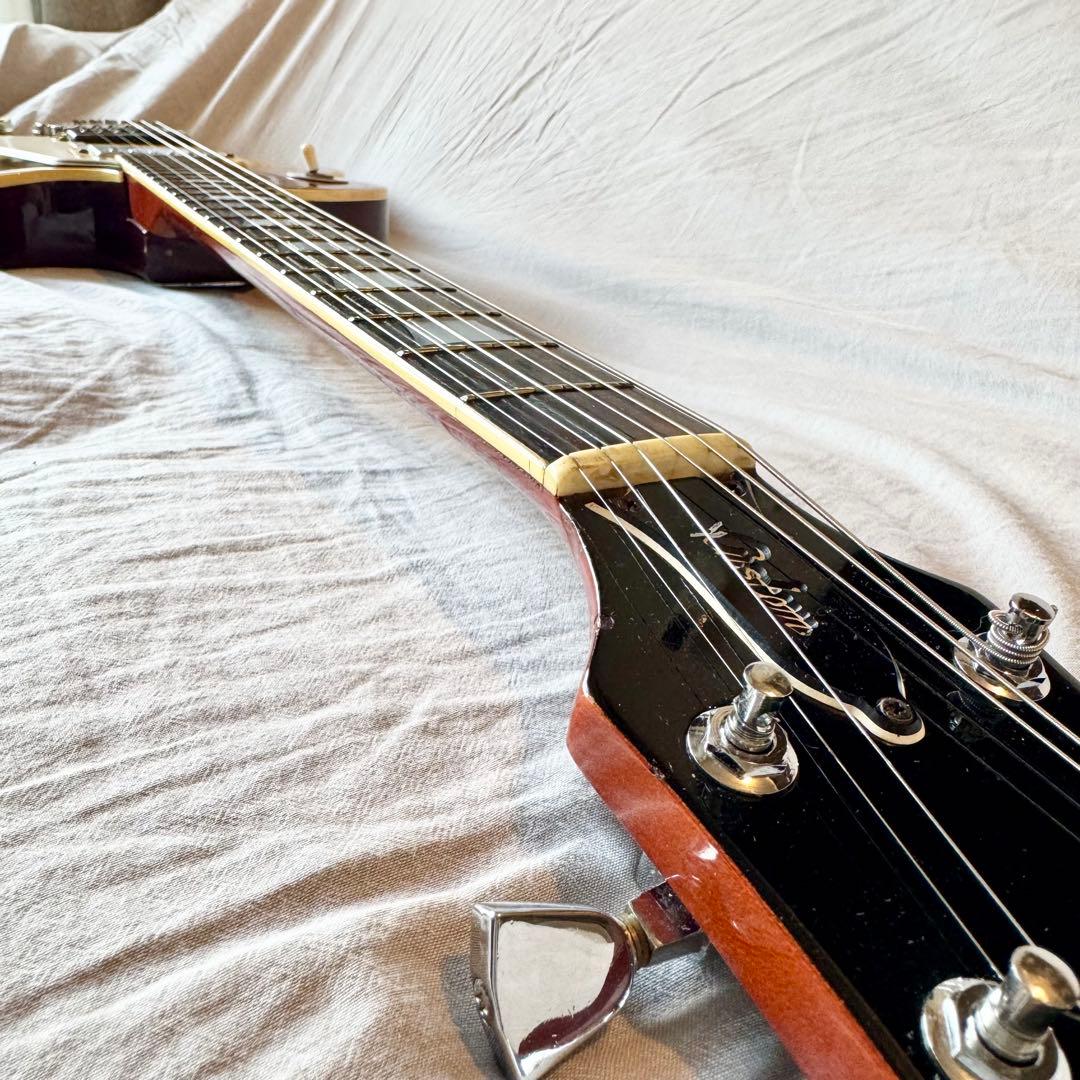 上品な杢目】Greco 1975年製 レスポールJapan vintage 【動作確認済
