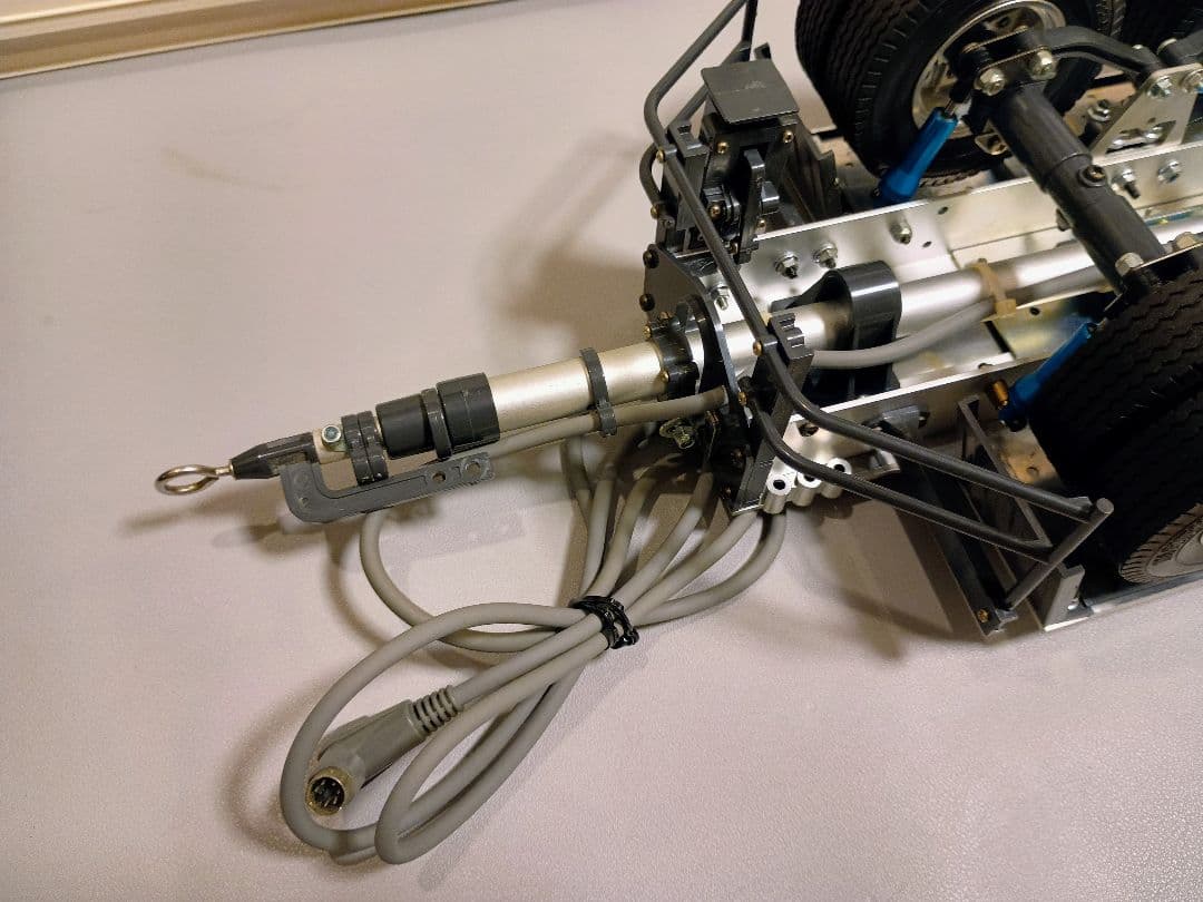 タミヤ　ポールトレーラー　改造ベース用　ライトユニットオプション付き