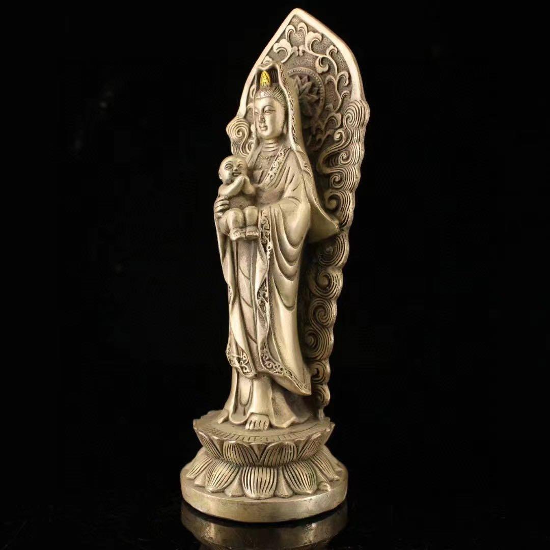 清時代和田玉純暖和田白玉彫り貔貅 龍亀 瑞獣古玉石白玉(F-40)