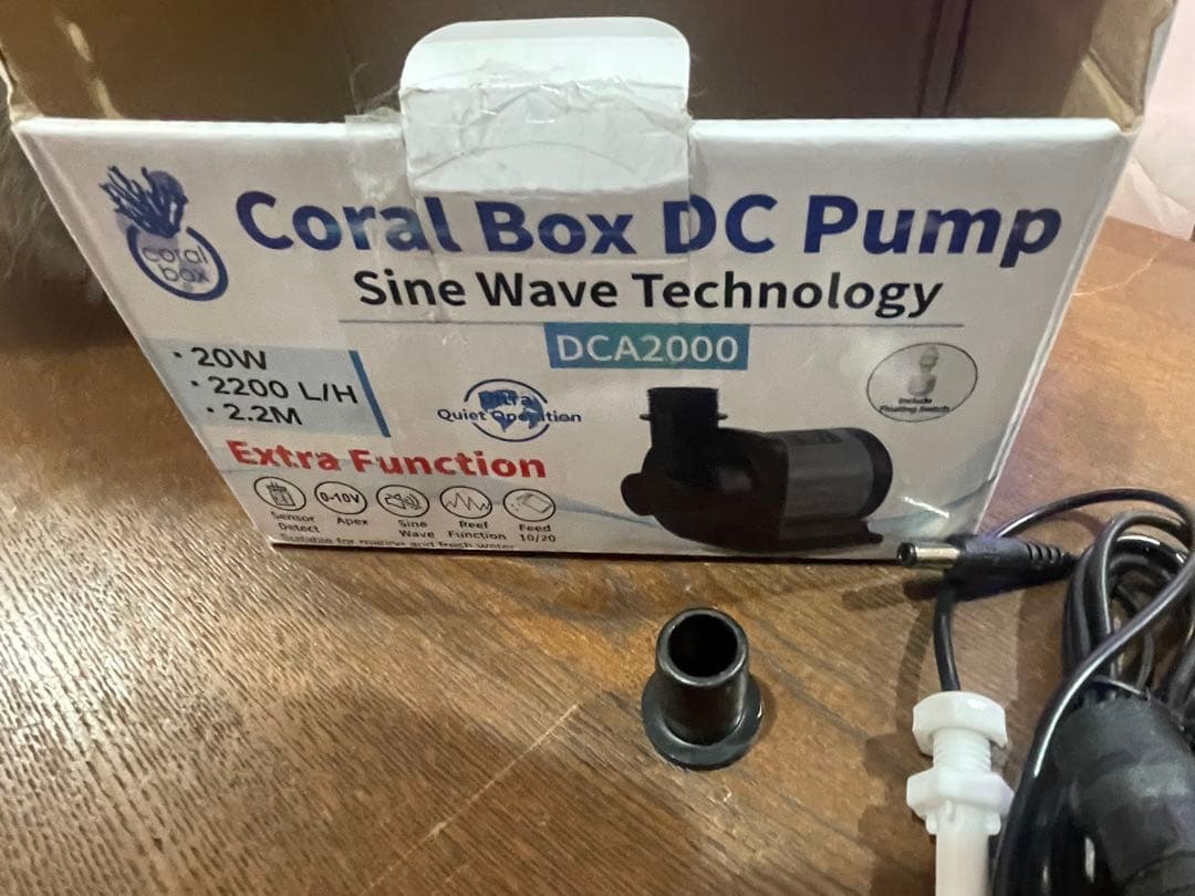 Coral box dc pump 2000 スキマー用・メインポンプ - メルカリ