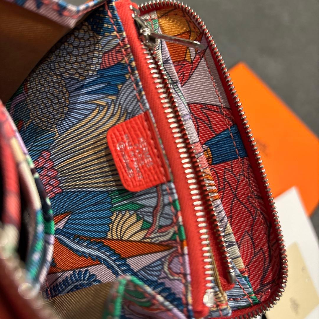 HERMES エルメス　アザップ　シルクイン　コンパクト　ミニ財布