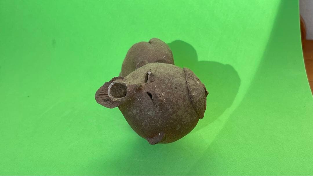 村長自画像 高さ7㎝