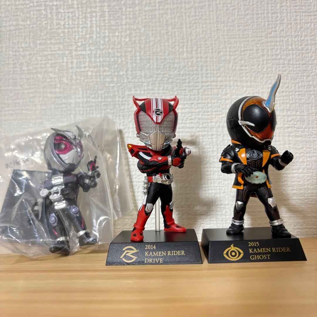 仮面ライダー　50thデフォルメクスフィギュア◎ライダーマン　X アマゾン　計6