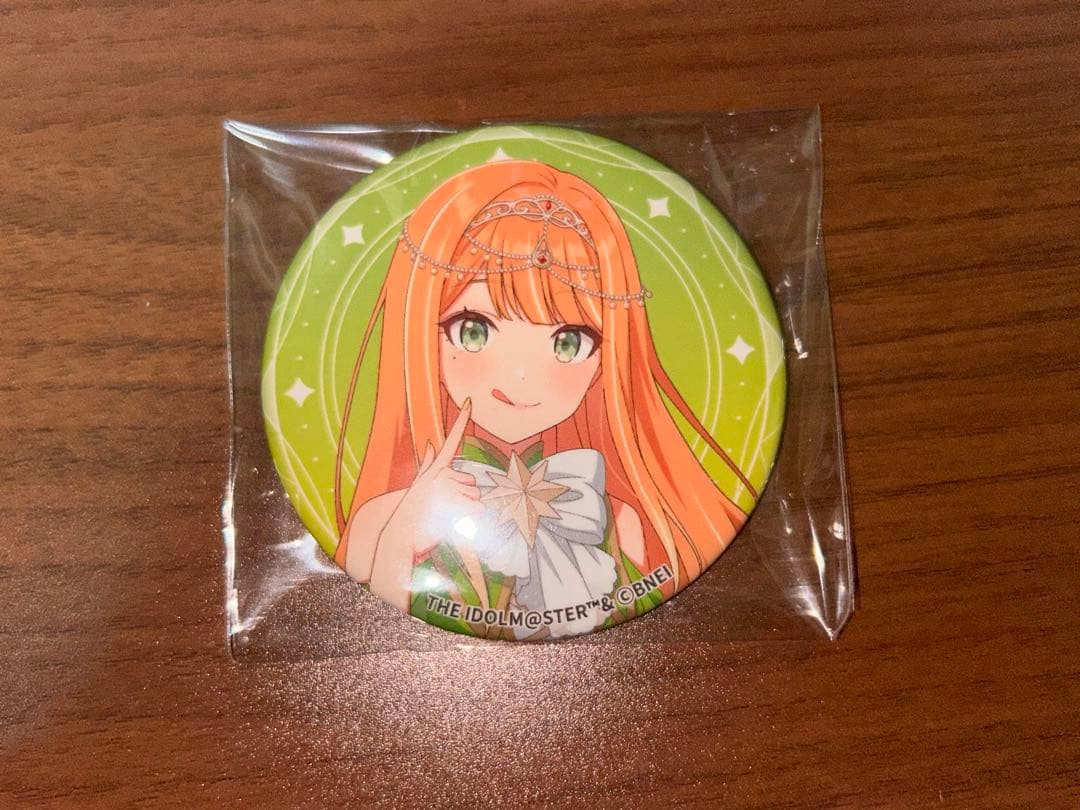 学園アイドルマスター 学マス スマイルベースカフェ 缶バッジ 紫雲清夏