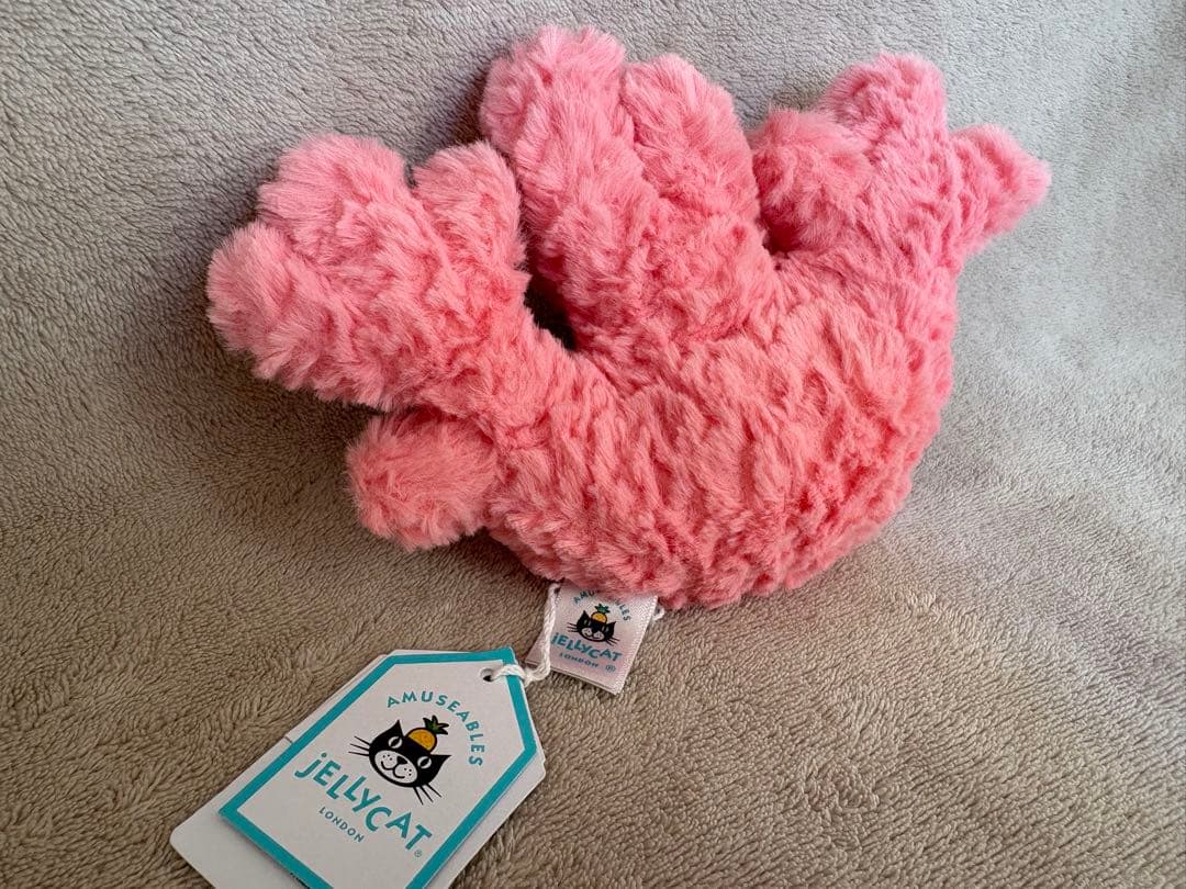  ジェリーキャット　アミューザブル・コーラル　サンゴ　ぬいぐるみ