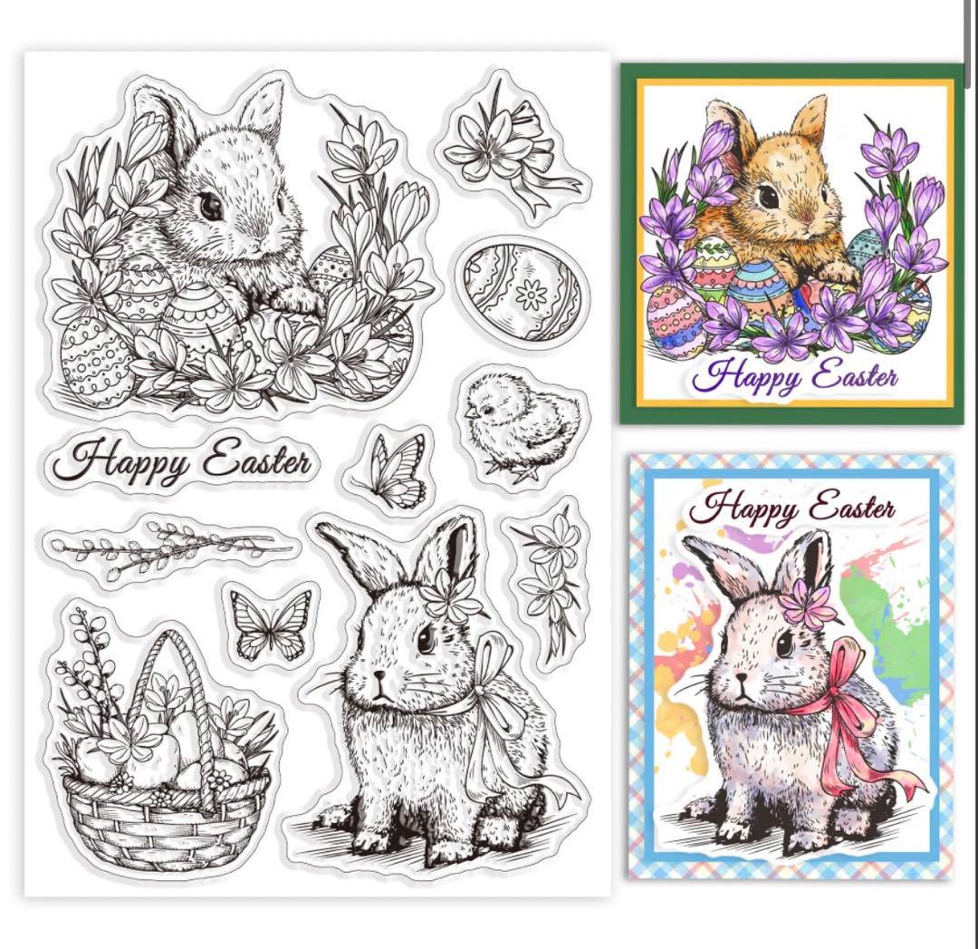 1点限り♡未使用バニーパンチうさぎのパンチ＆スタンプセットスタン