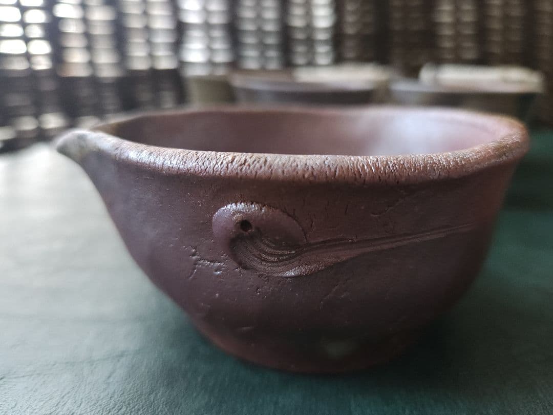 備前焼 松園 宝瓶 茶器 揃 未使用