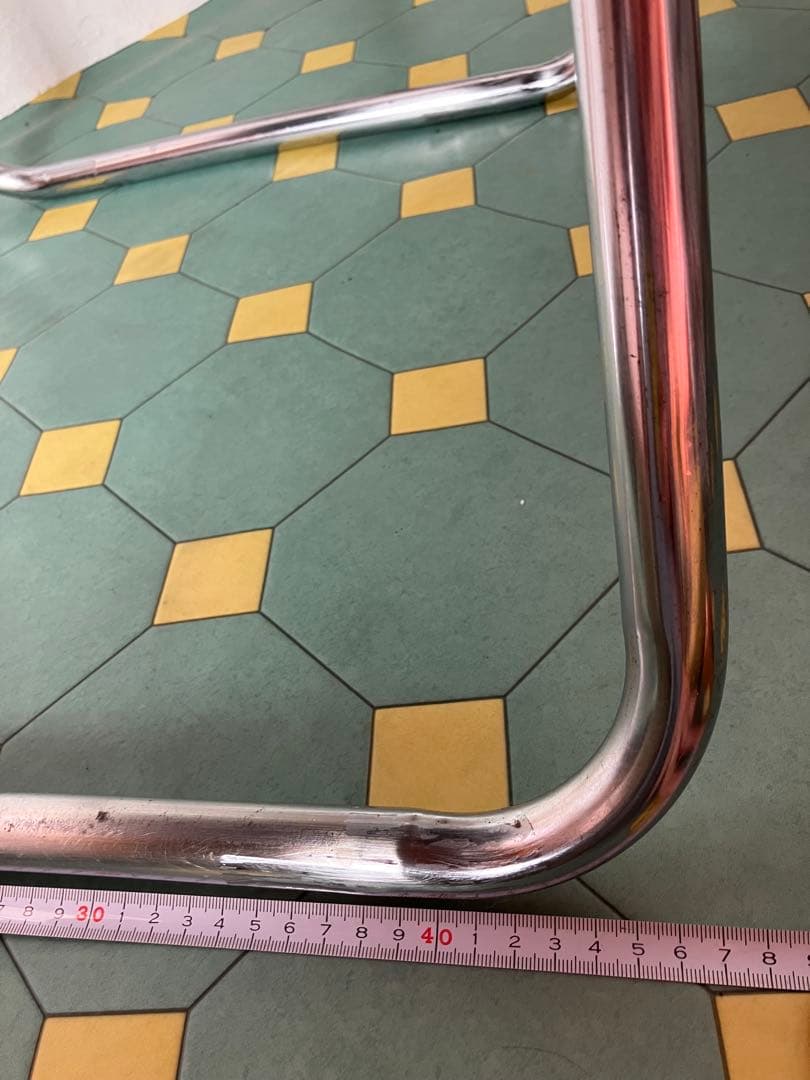 はま　2脚セット　イス　パイプ椅子　アイアン　ミーティング　チェア　③