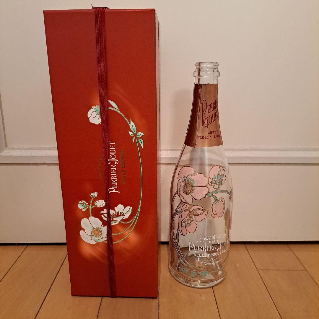 Perrier-Jouët二種類+Don Perignon1種類 空き瓶、空き箱
