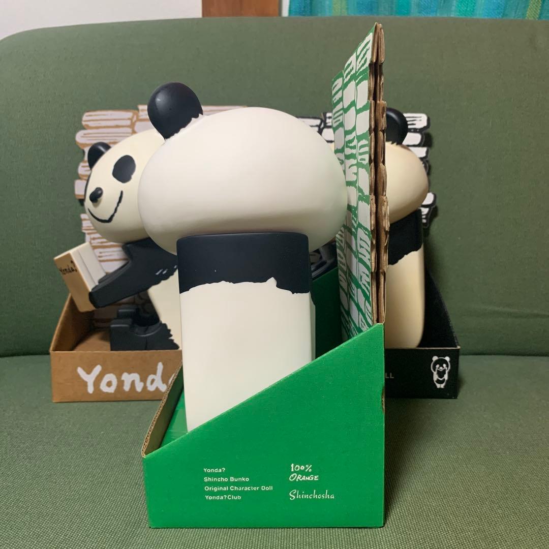 Yonda? Character Doll ソフビフィギュア ３体セット パンダ