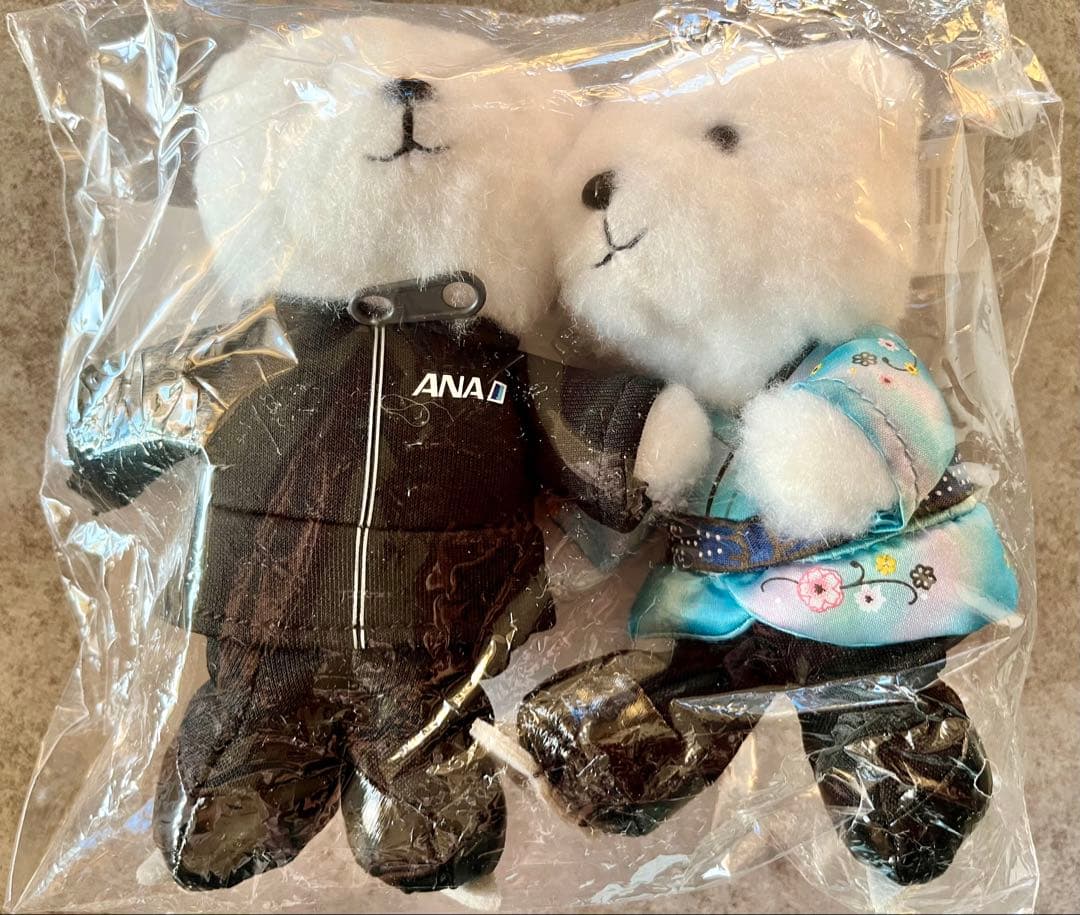 新品 羽生結弦 ANA YUZU フライトベア キーホルダー ポーチ 天と地と