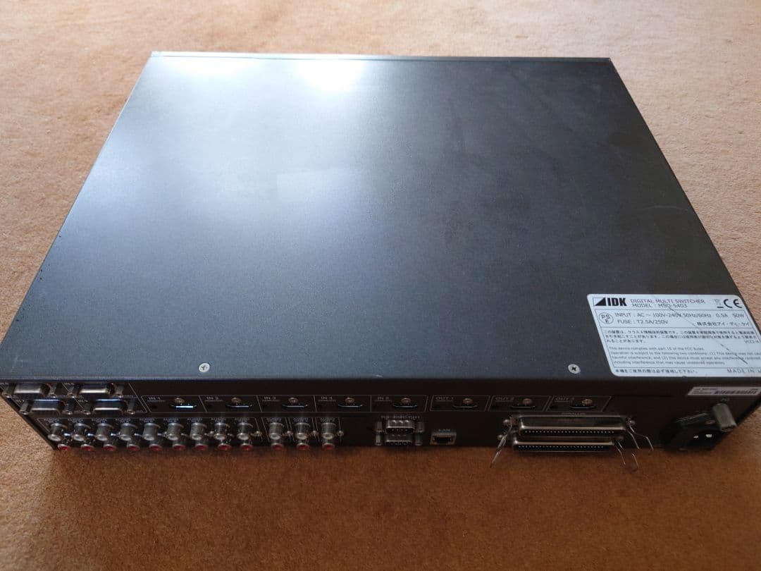 デジタルマルチスイッチャー MSD-5403 値下げ】IDK MSD-5403 DIGITAL