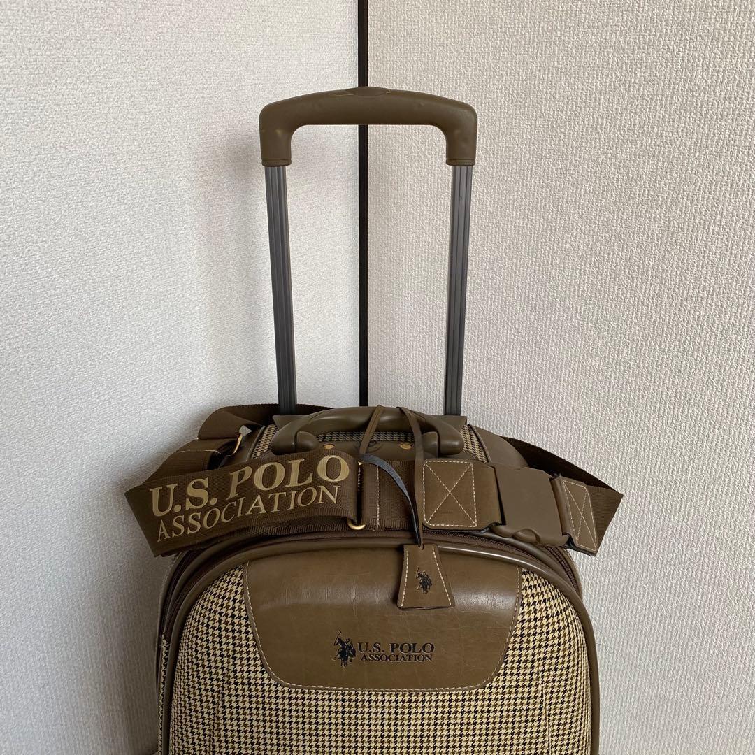 廃盤希少品】US.POLO ASSN 千鳥格子 キャリーケース
