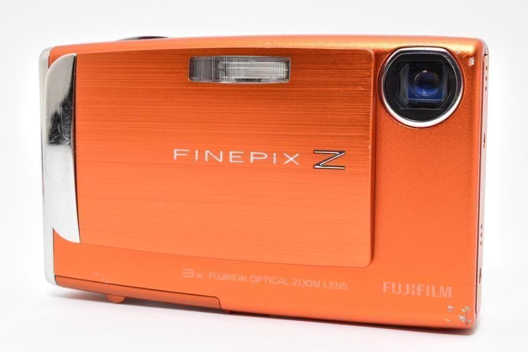 値下げ歓迎・美品】 FUJIFILM FinePix Z10fd オレンジ - メルカリ