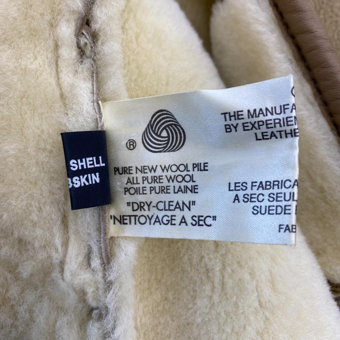 Knight of new zealand 肉厚 リアルムートンコート M