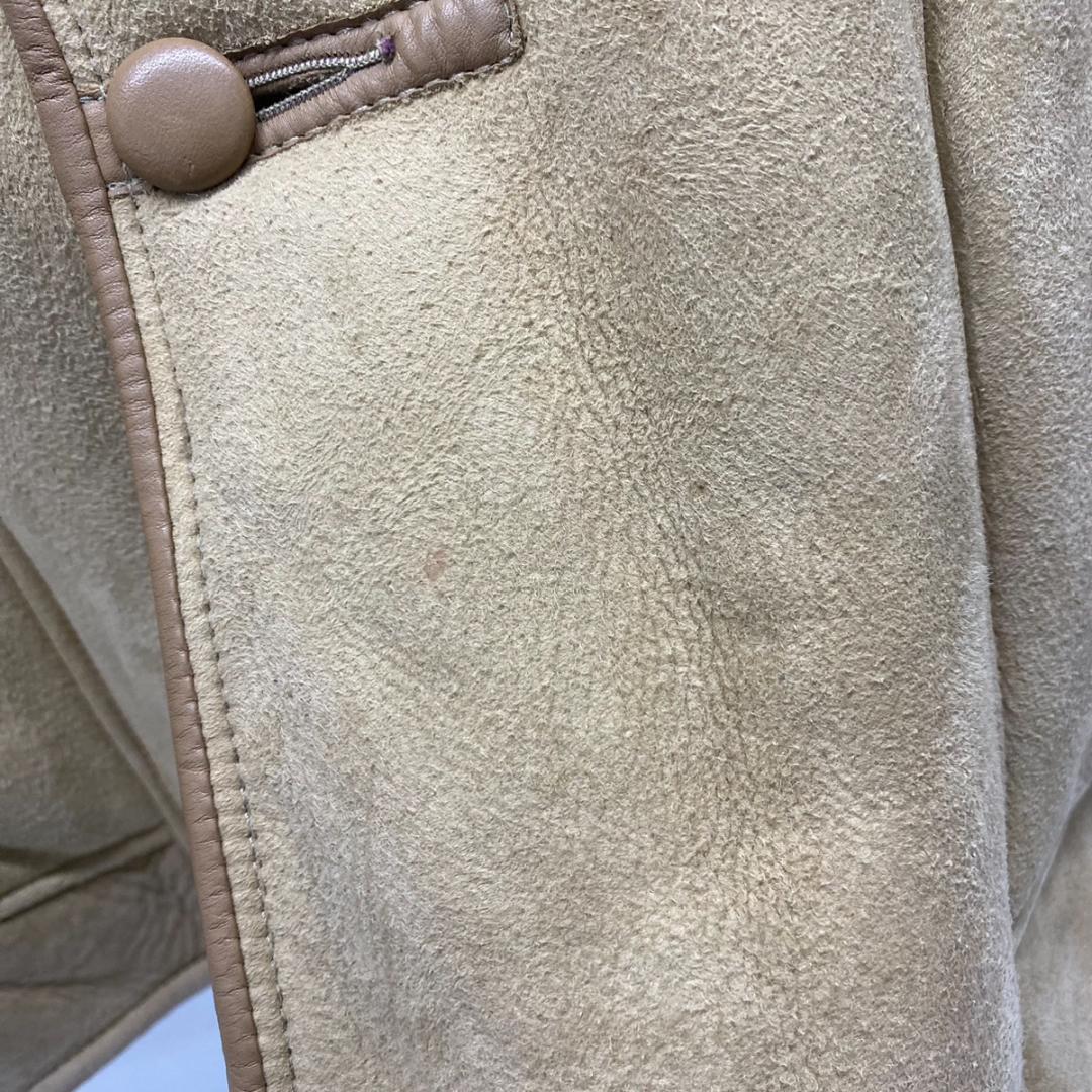 Knight of new zealand 肉厚 リアルムートンコート M