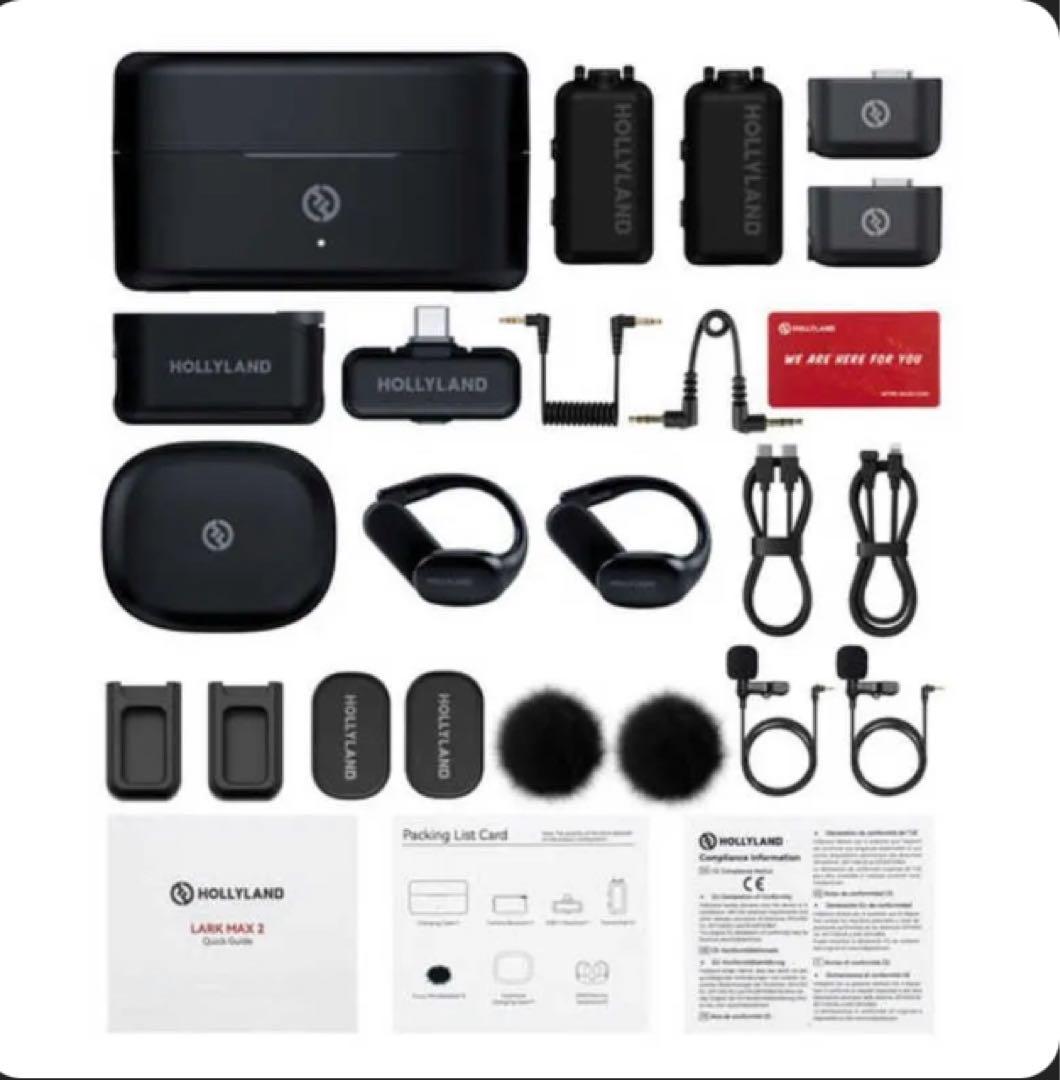 HOLLYLAND LARK MAX 2 ワイヤレスマイクセット
