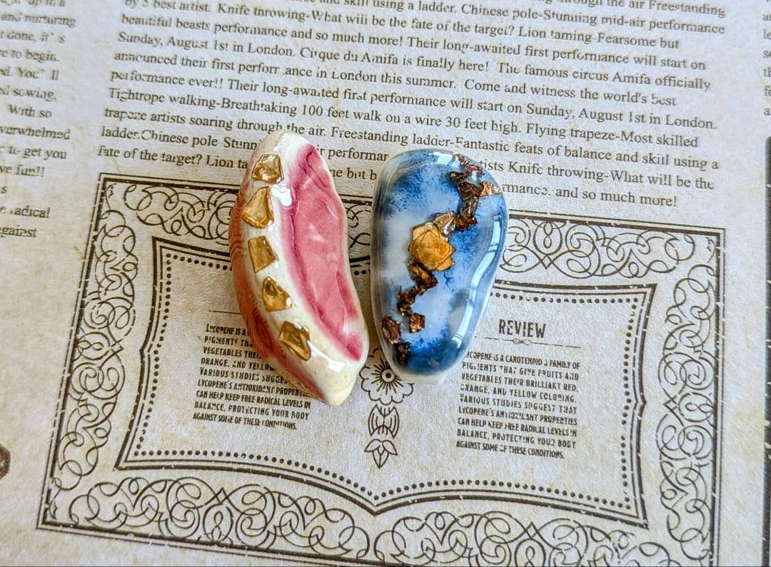 はたはた様ご確認ページシー陶器アクセサリー-値下げ可能