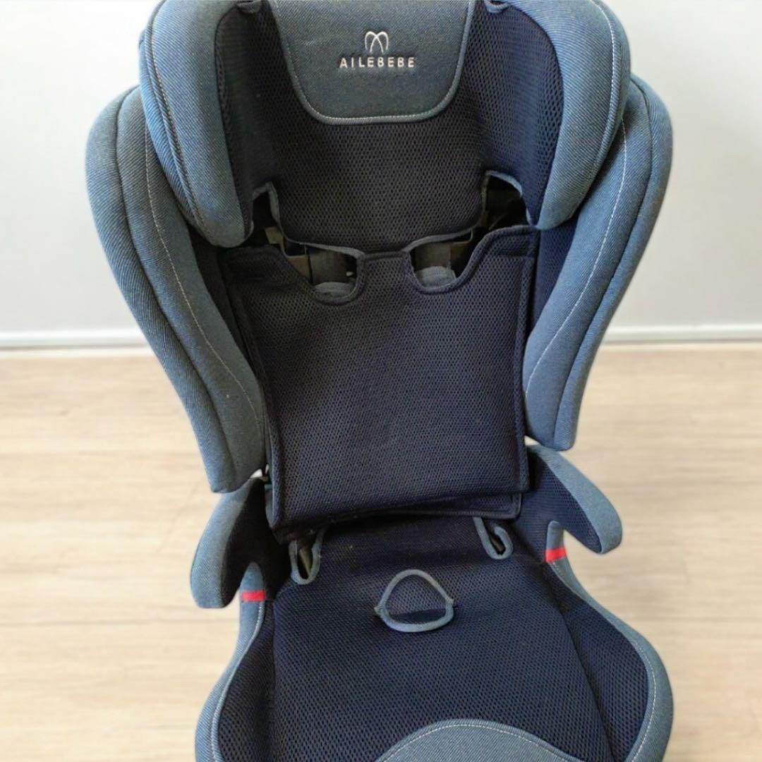 【ゆり様 】エールべべ パパット2 ジュニアシート デニムブルー CF532