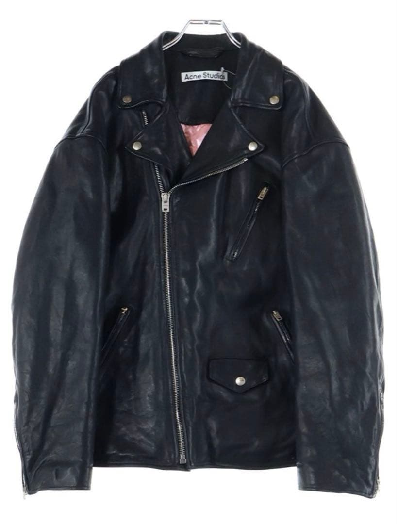 アクネ ストゥディオズ ダブル ライダースジャケット - メルカリ