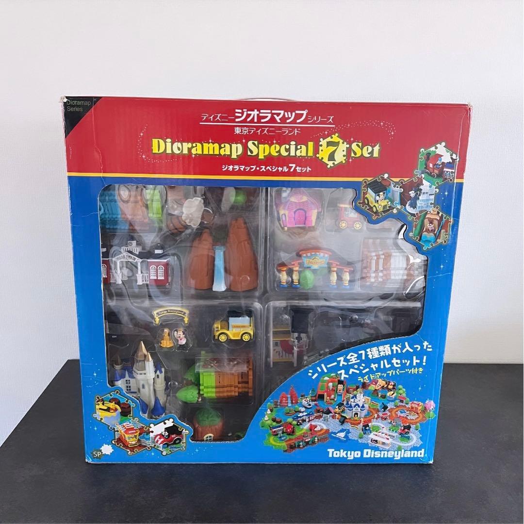 専用 東京ディズニーランド 20周年記念ジオラマップセット ディズニー
