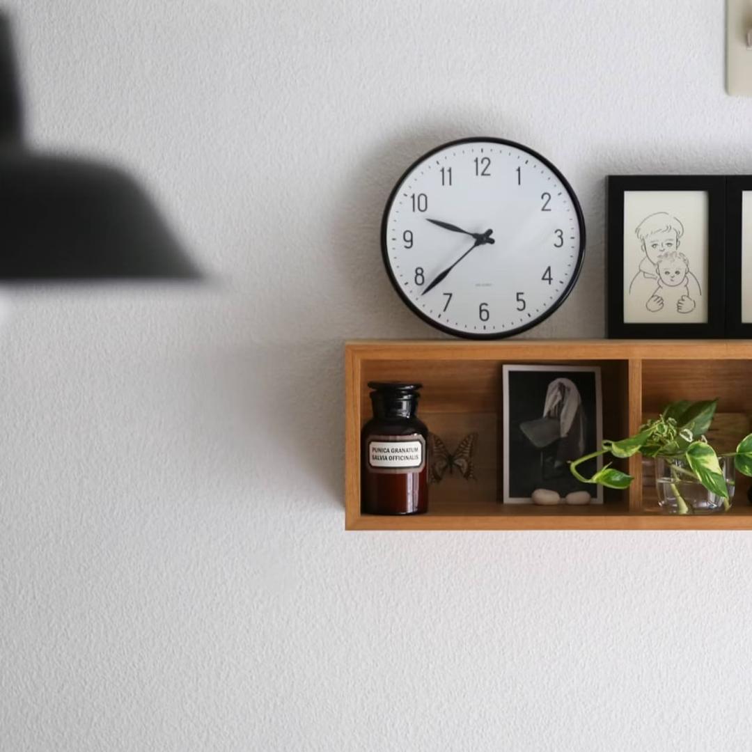 ■期間限定値下げ！■アルネ・ヤコブセン/STATION/壁掛け時計(21cm)