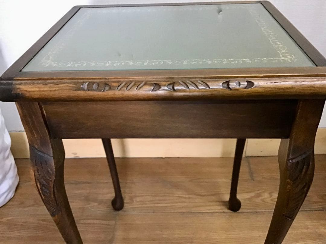 管116☆イギリス製☆アンティーク☆ウォールナット☆ネストテーブル