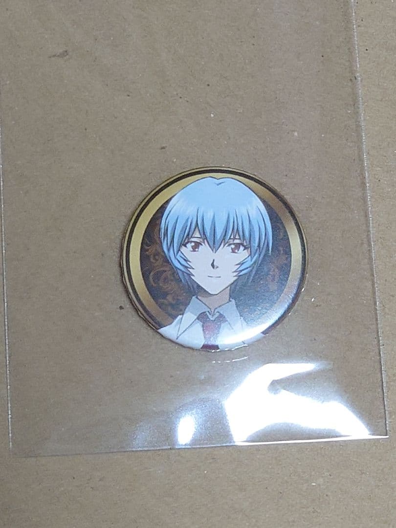 希少品 レア エヴァンゲリオン アニメイトカフェ コラボ 缶バッジ 綾波