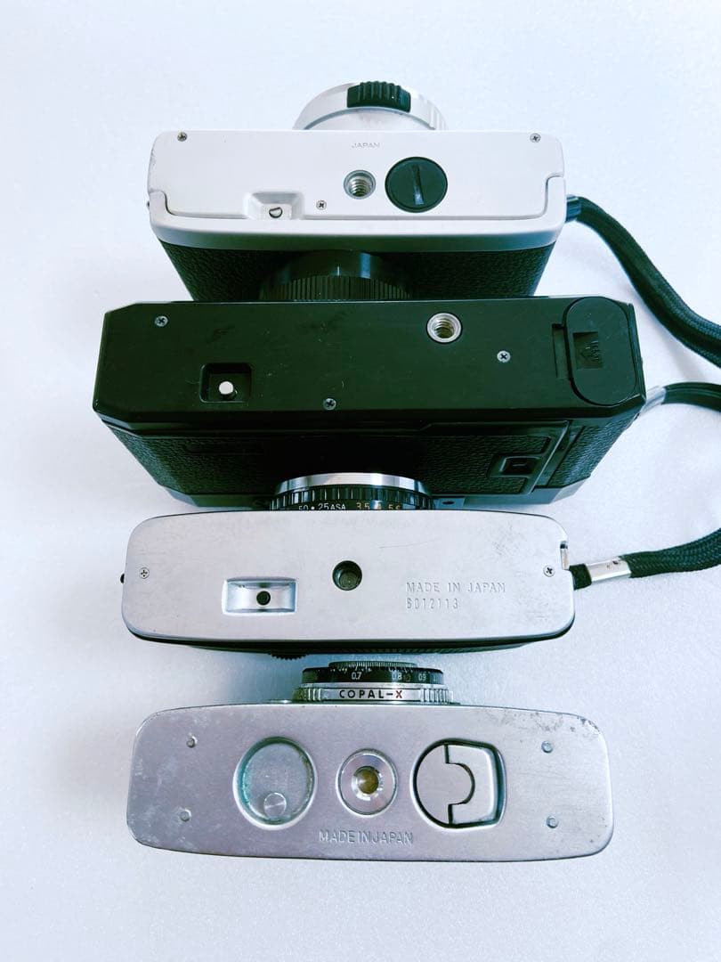 フィルムカメラ Konica C35, Cosina ,Olympus Pen