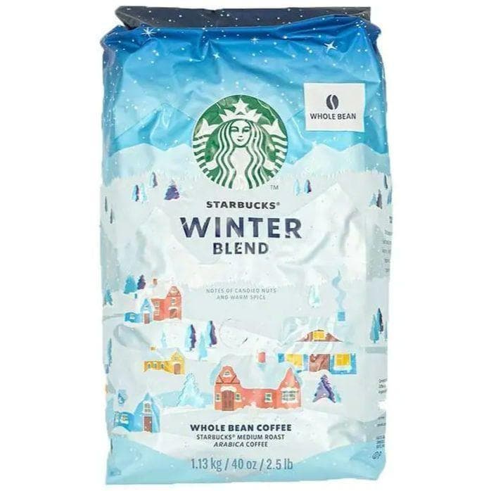 【新品未開封】スターバックス ウィンターブレンド 1.13kg（豆）《4袋》