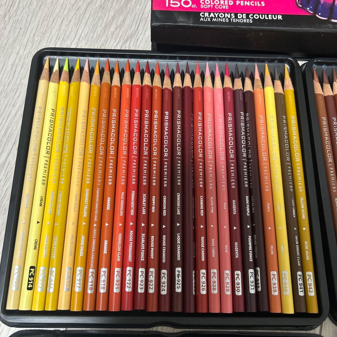 PRISMACOLOR PREMIER 150色油性色鉛筆セット