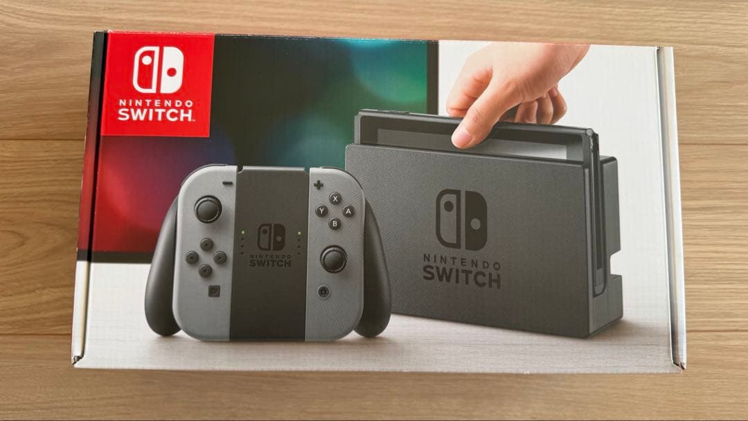 Nintendo Switch本体 箱付き 保護フィルム付き