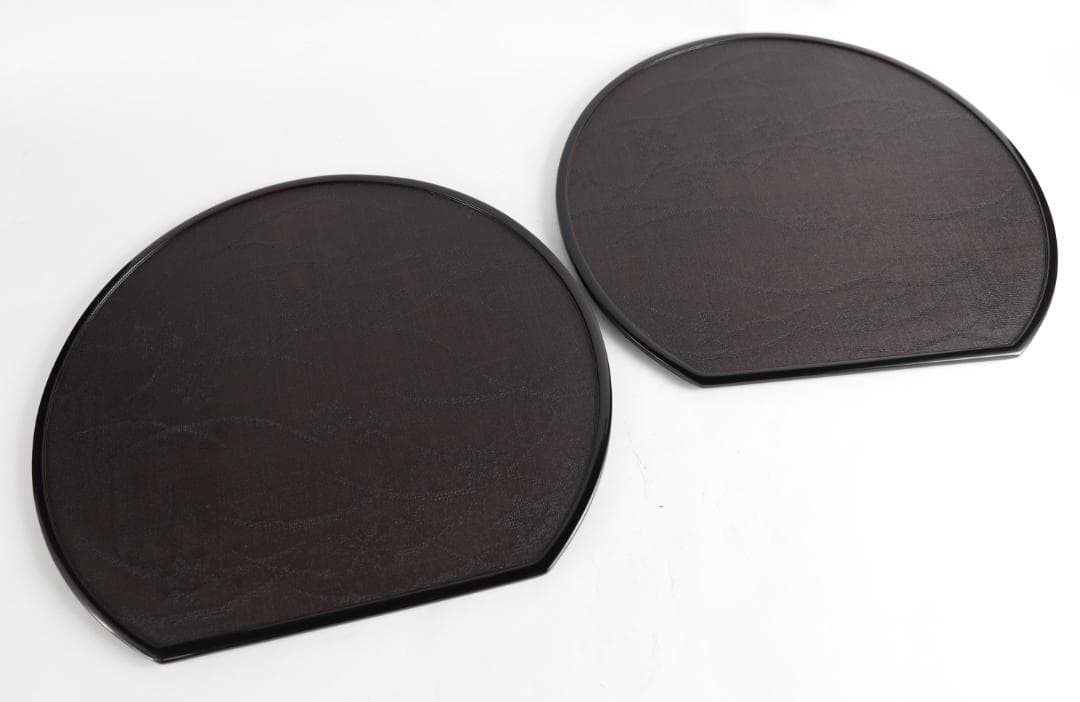 輪島塗 卓上膳 五枚 懐石道具会席 共箱 半月盆