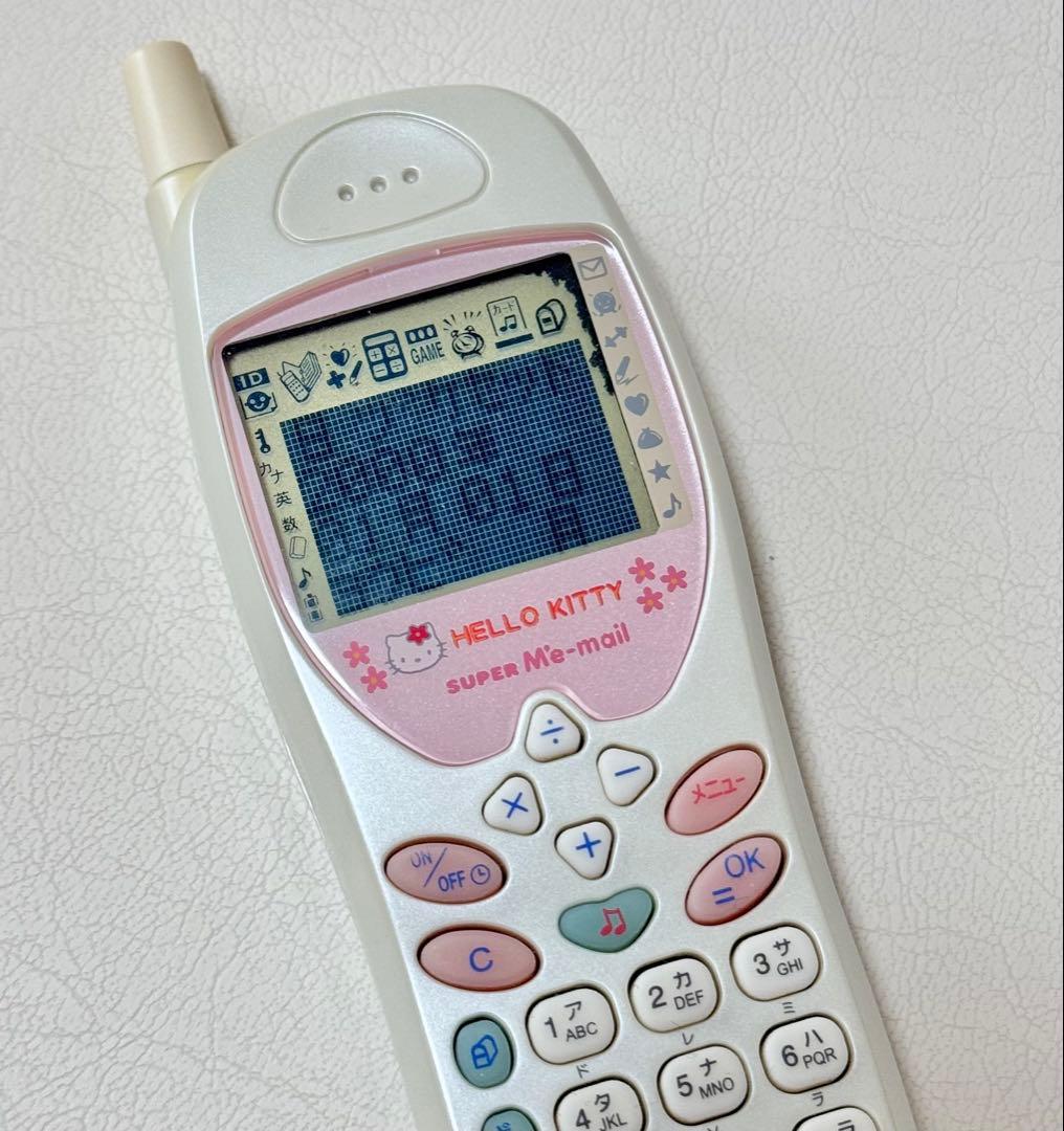 動作確認済み】ハローキティ スーパーミメル カード付き