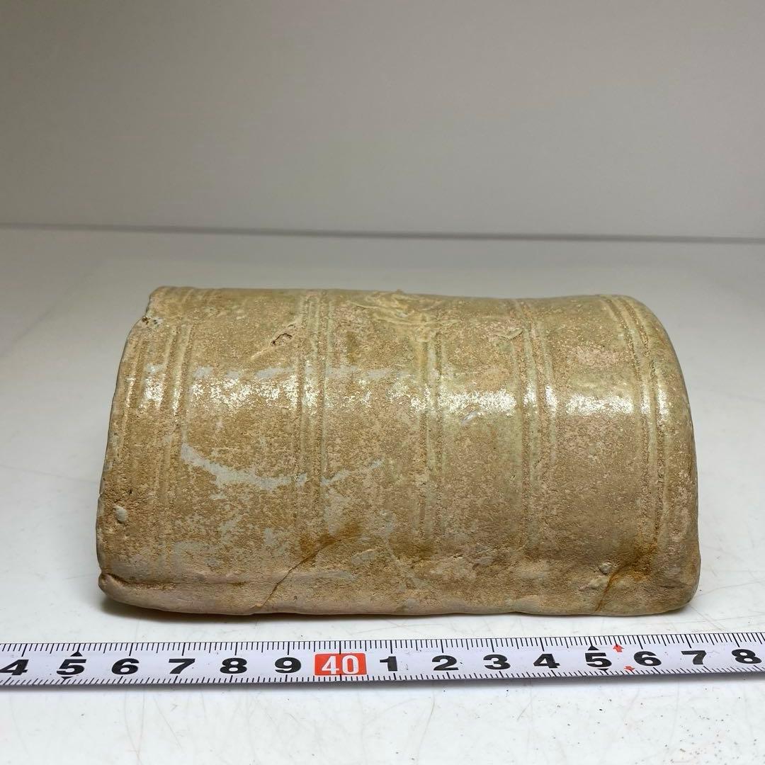 中国宋時代 青磁 陶枕 幅約12㎝ 東さ8-0120② - メルカリ