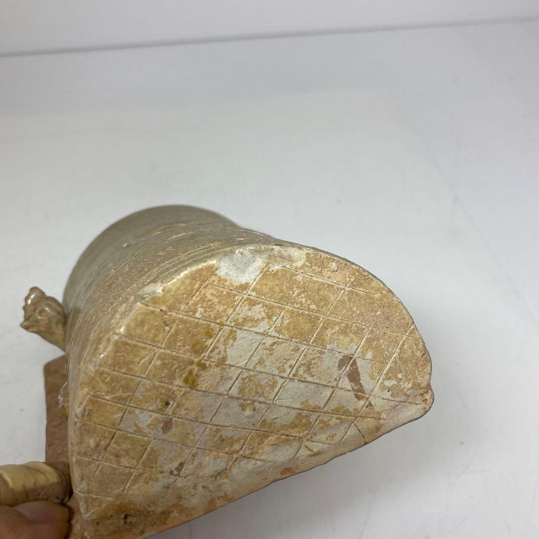 中国宋時代 青磁 陶枕 幅約12㎝ 東さ8-0120② - メルカリ