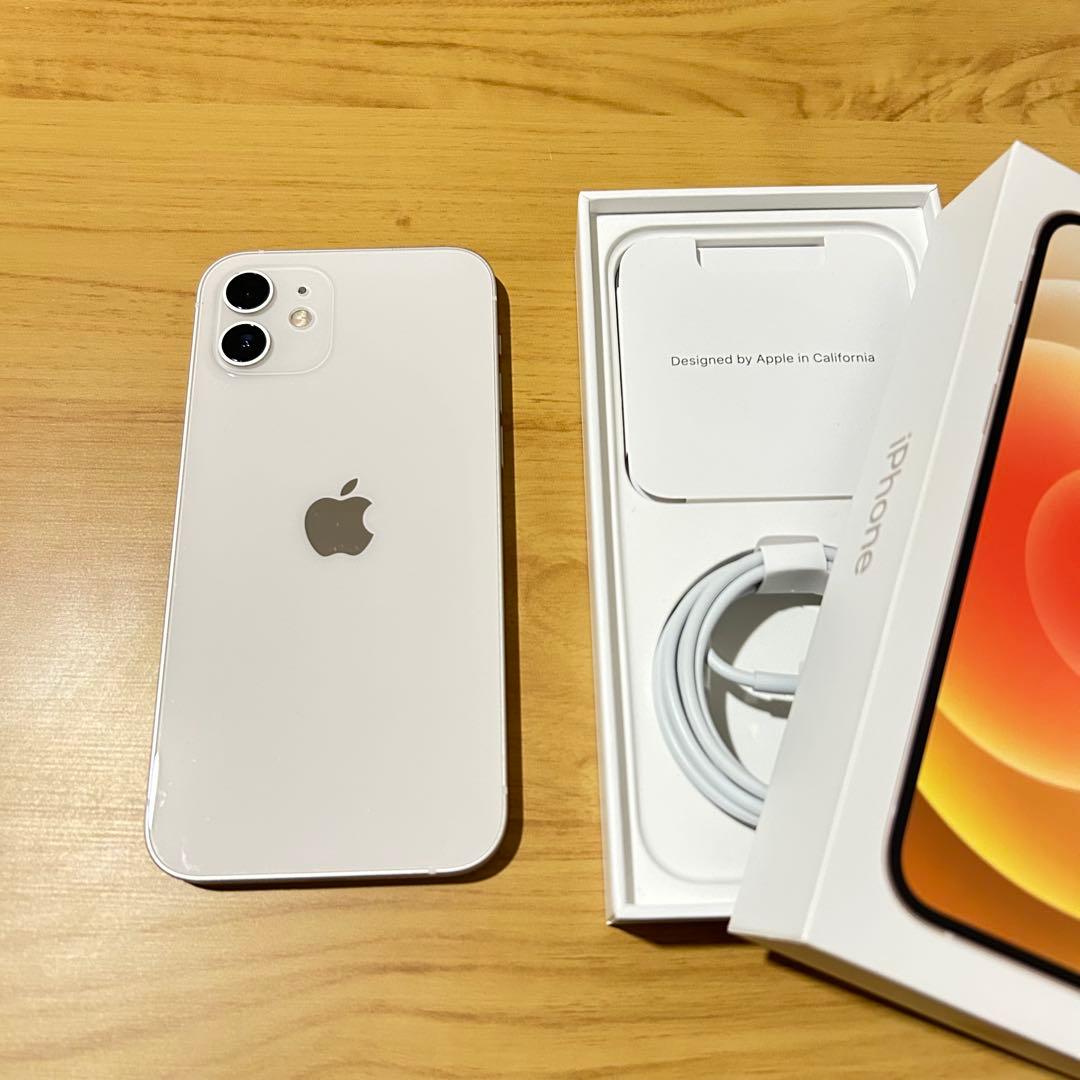 iPhone 12 ホワイト 64 GB SIMフリージャンク品 超美品】 iPhone 12