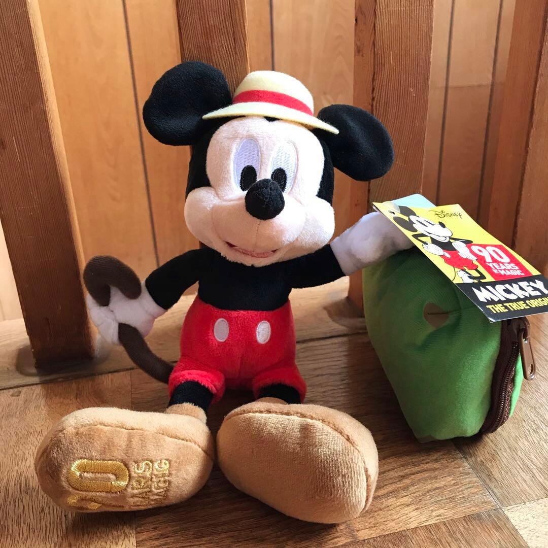 ミッキー ぬいぐるみ ミッキーのドキドキ汽車旅行 90周年 ディズニーストア