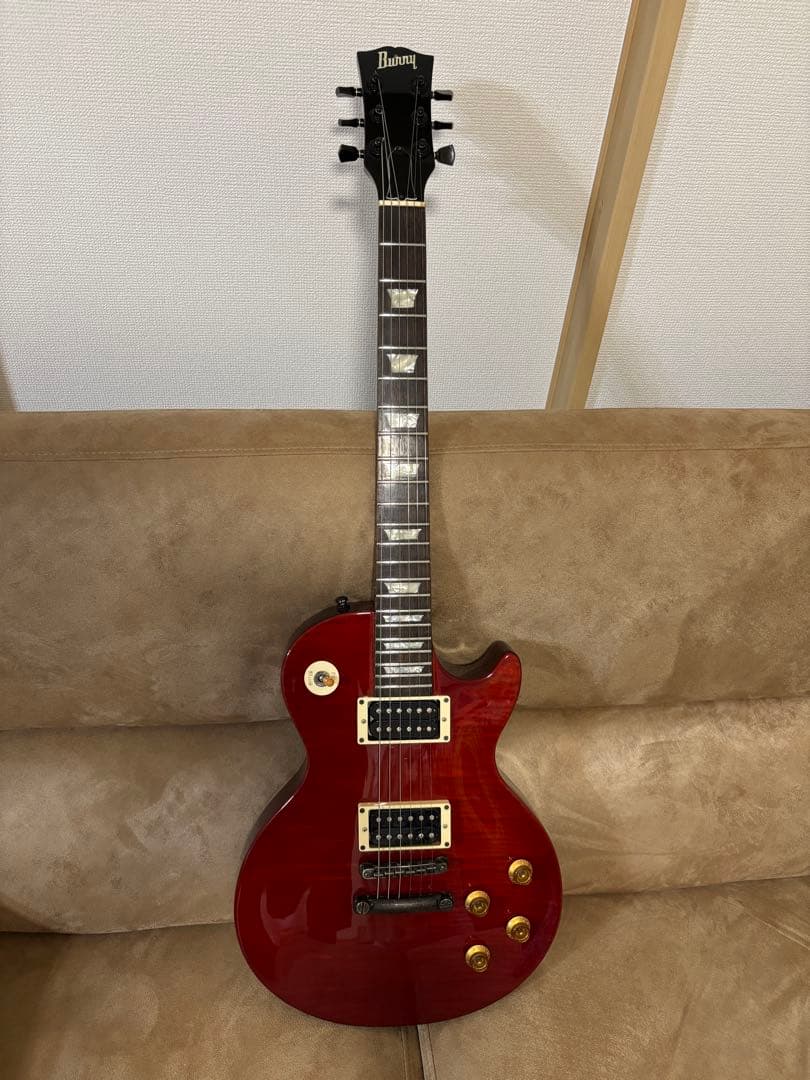 90's BURNY LG-75JP 日本製レスポール　アップグレード品